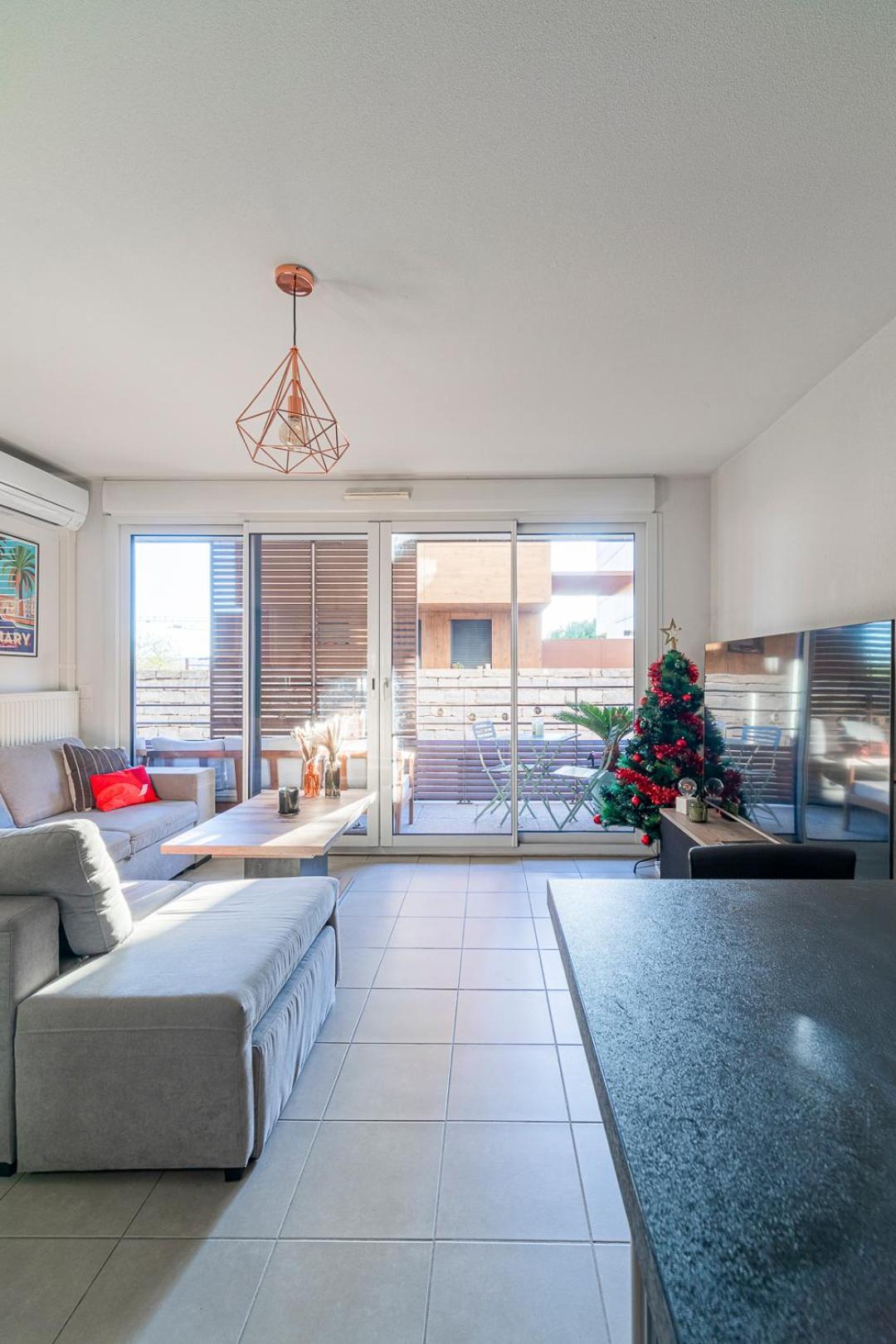 Appartement Charmant Au Porte De Montpellier Сен-Жан-де-Ведас Екстер'єр фото